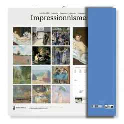 Boutiques de musées Calendrier 2026 - Impressionnisme - 30x30 cm