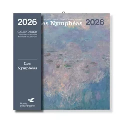 Online Boutiques de musées Calendrier 2026 - Les Nymphéas - 30x30 cm