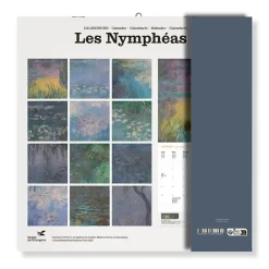 Online Boutiques de musées Calendrier 2026 - Les Nymphéas - 30x30 cm