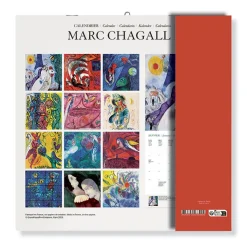 Boutiques de musées Calendriers Et Agendas-Calendrier 2026 - Marc Chagall - 30x30 cm