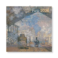 Boutiques de musées Calendrier 2026 - Paris Peintures - 30x30 cm