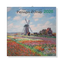 Boutiques de musées Calendriers Et Agendas-Calendrier 2026 - Paysages d'Orsay - 30x30 cm