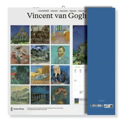 Best Boutiques de musées Calendrier 2026 - Vincent van Gogh - 30x30 cm
