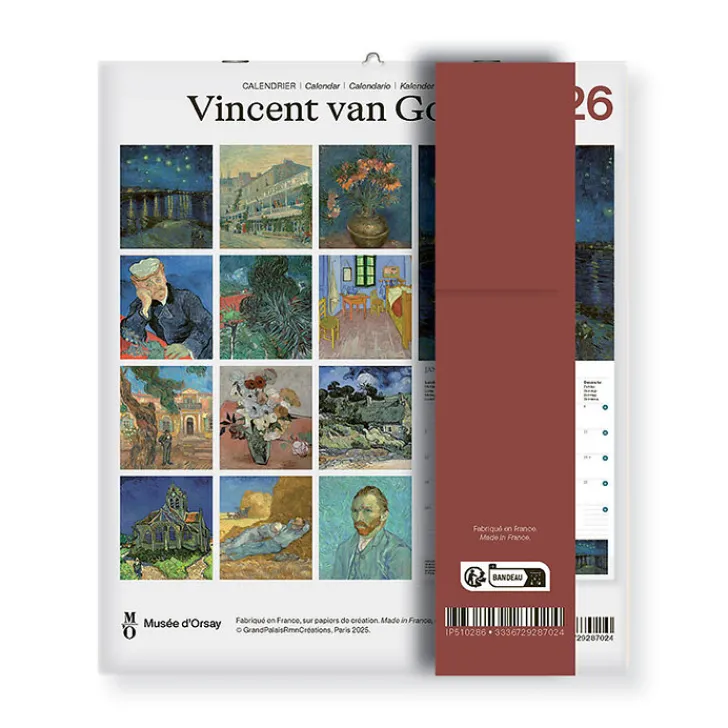 Clearance Boutiques de musées Calendrier 2026 - Vincent van Gogh - 15,5x18cm