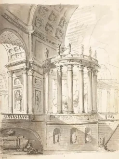 New Boutiques de musées Caprice architectural animé (panneaux acryliques)