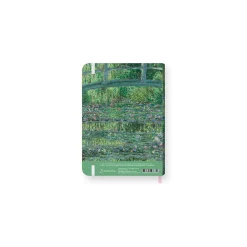 Sale Boutiques de musées Carnet à élastique Claude Monet - Le bassin aux nymphéas, harmonie verte, 1899
