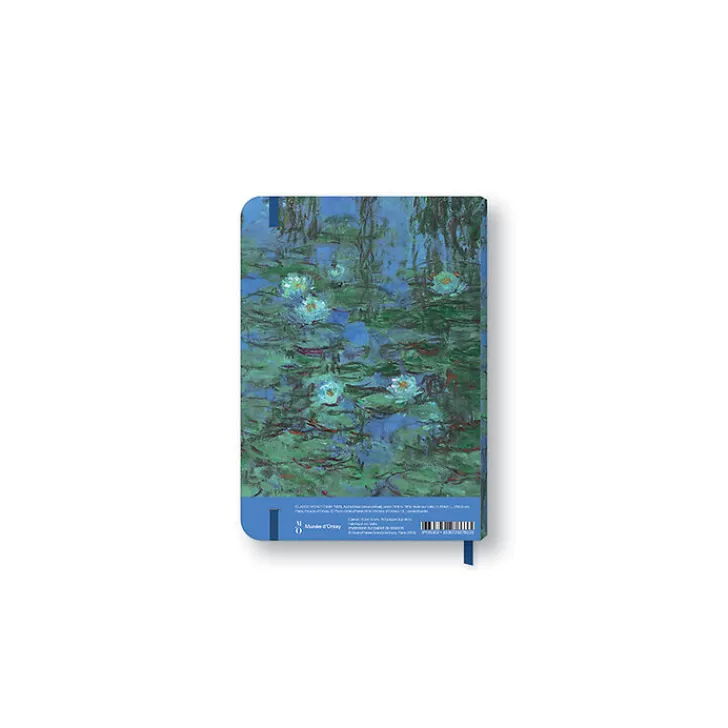 Online Boutiques de musées Carnet à élastique Claude Monet - Nymphéas bleus, entre 1916 et 1919