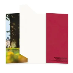 Sale Boutiques de musées Carnet - Vue du château de Malmaison