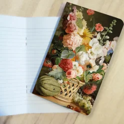 Boutiques de musées Carnet Antoine Berjon - Fruits et fleurs dans une corbeille d'osier, 1810