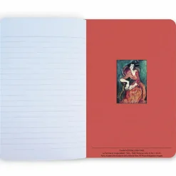 Boutiques de musées Cahiers Et Carnets-Carnet Chaïm Soutine - La Femme en rouge