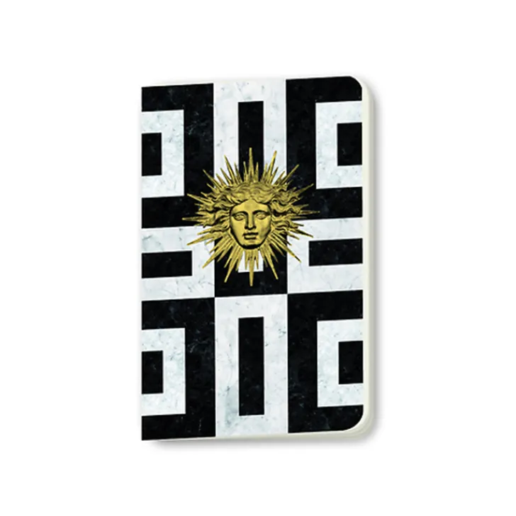 New Boutiques de musées Carnet Château de Versailles - Dessin d'après le Dallage de la Cour de marbre (côté ville)