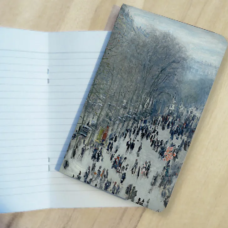 Boutiques de musées Cahiers Et Carnets-Carnet Claude Monet - Boulevard des Capucines, 1873-1874