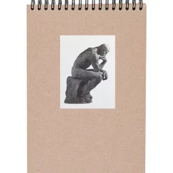 Sale Boutiques de musées Carnet de croquis - Rodin "Le penseur"