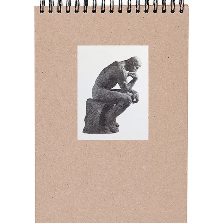 Sale Boutiques de musées Carnet de croquis - Rodin "Le penseur"