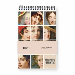 Hot Boutiques de musées Carnet de croquis Bloc de 30 feuilles - Peintres femmes
