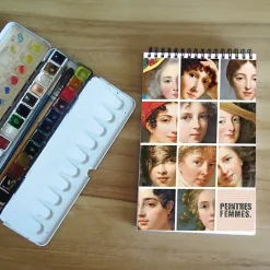 Hot Boutiques de musées Carnet de croquis Bloc de 30 feuilles - Peintres femmes