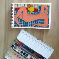 New Boutiques de musées Carnet de croquis Henri Matisse - Grand nu couché (Nu rose), 1935