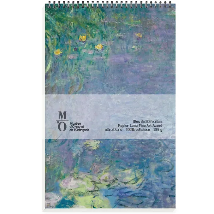 Boutiques de musées Cahiers Et Carnets-Carnet de croquis Nymphéas