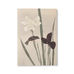 Discount Boutiques de musées Carnet de notes - Fleurs et oiseaux