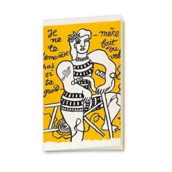 Boutiques de musées Cahiers Et Carnets-Carnet Fernand Léger - Je ne te demande pas si ta grand-mère fait du vélo