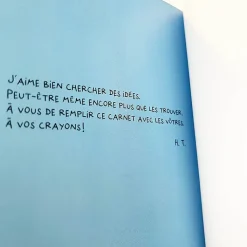 Boutiques de musées Papeterie Jeunesse|Cahiers Et Carnets-Carnet Hervé Tullet - J'aime bien