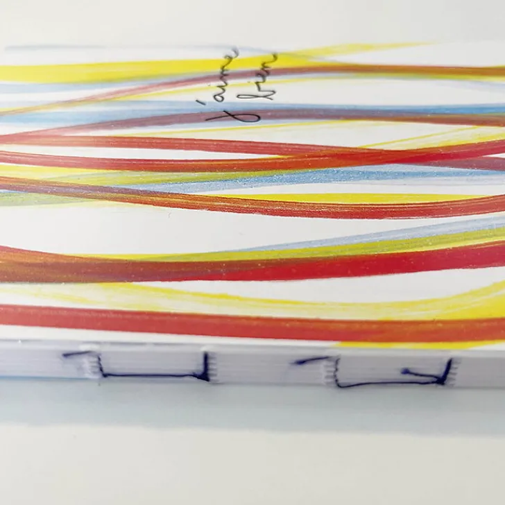 Boutiques de musées Papeterie Jeunesse|Cahiers Et Carnets-Carnet Hervé Tullet - J'aime bien