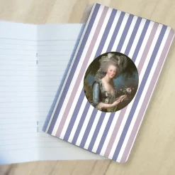 Boutiques de musées Cahiers Et Carnets-Carnet Élisabeth Louise Vigée Le Brun - Portrait de la reine Marie-Antoinette dit « à la rose », 1783