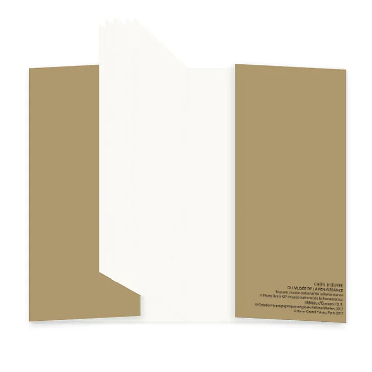 Boutiques de musées Cahiers Et Carnets-Carnet Musée d'Écouen - Chefs-d'œuvre du musée de la Renaissance