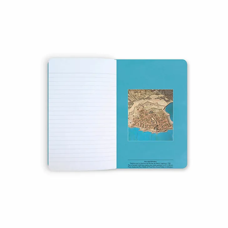 Boutiques de musées Cahiers Et Carnets-Carnet Musée des Plans-reliefs Nicolas de Nézot - Plan-relief d'Antibes
