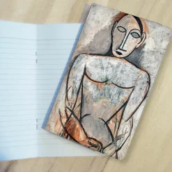 Boutiques de musées Carnet Pablo Picasso - Femme aux mains jointes, (étude pour «Les Demoiselles d'Avignon»),1907