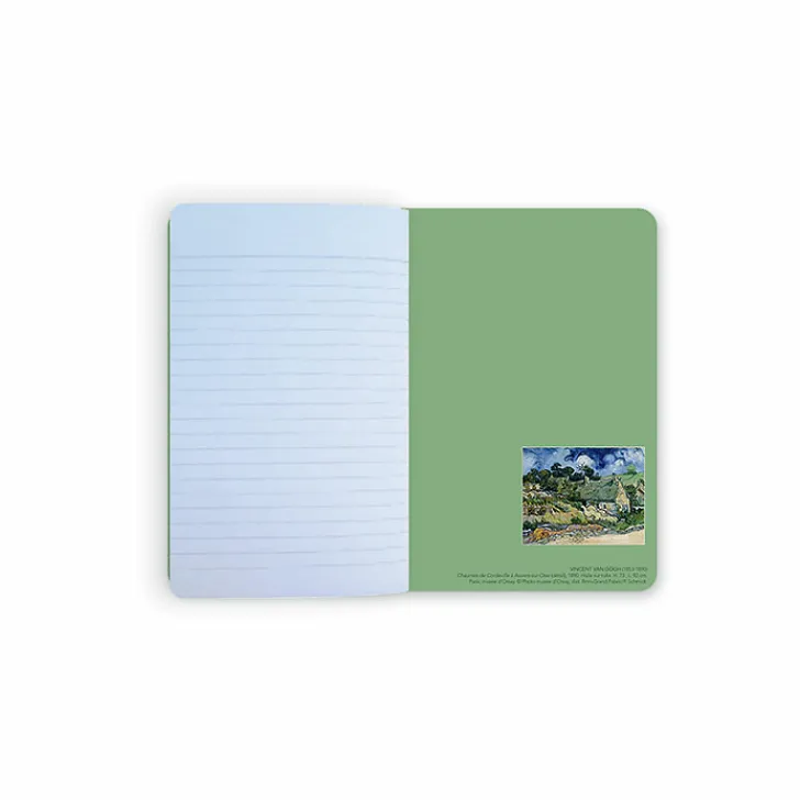 Boutiques de musées Cahiers Et Carnets-Carnet Vincent Van Gogh - Chaumes de Cordeville à Auvers-sur-Oise, 1890