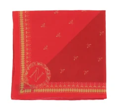 Boutiques de musées Foulards, Étoles, Châles-Carré Emblèmes Napoléon - Rouge
