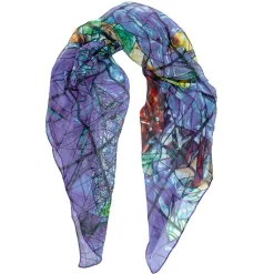 Boutiques de musées Foulards, Étoles, Châles-Carré Marc Chagall - La Création du monde