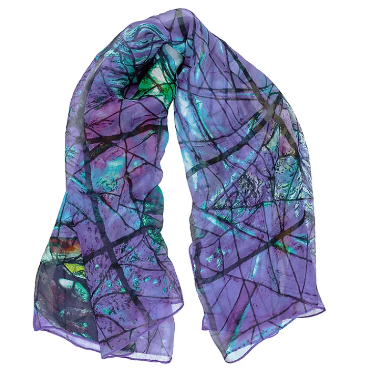 Boutiques de musées Foulards, Étoles, Châles-Carré Marc Chagall - La Création du monde