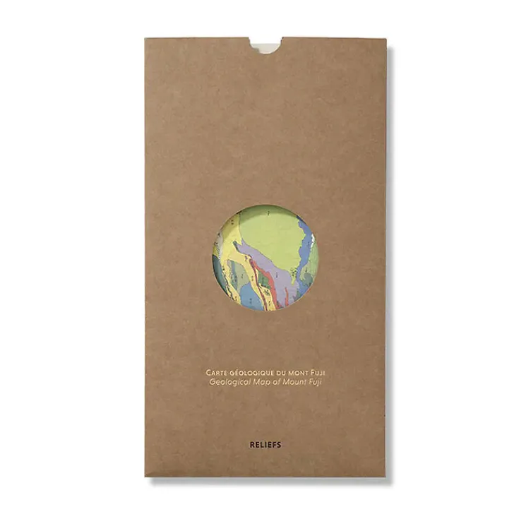 Boutiques de musées Histoire, Géographie Et Sciences-Carte géologique du mont Fuji