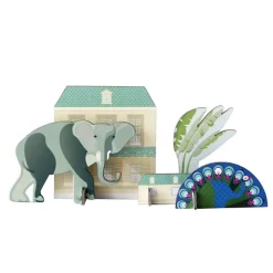 Best Boutiques de musées Carte pop out Ménagerie du roi - Éléphant