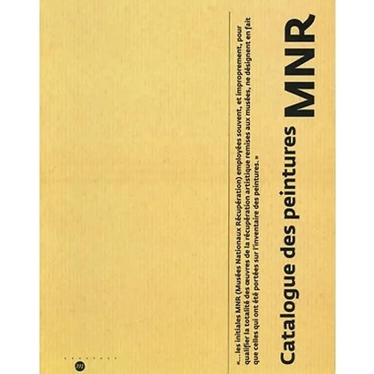 Boutiques de musées Livres D'Art-Catalogue des peintures MNR