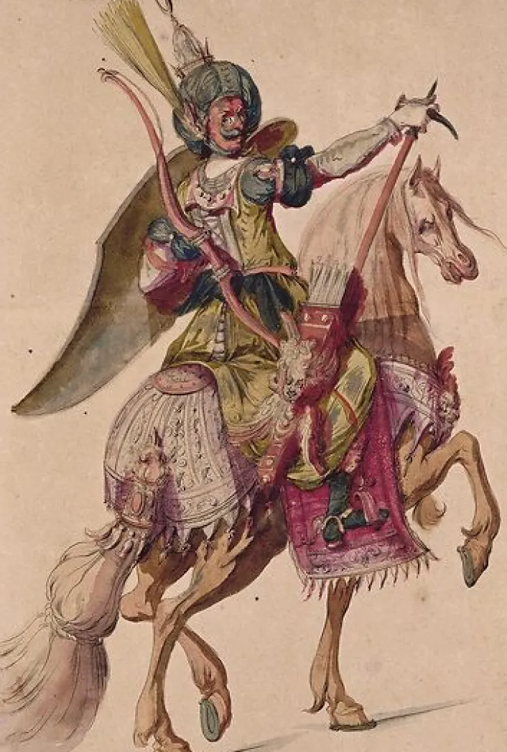 Boutiques de musées Panneaux Acryliques|Toiles Sans Cadre-Cavalier Turc (panneaux acryliques)