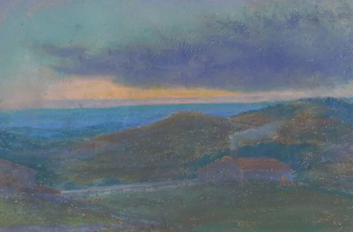 Clearance Boutiques de musées Chaumière au soleil couchant (affiches d'art)