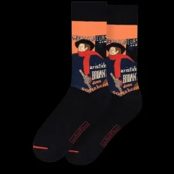 Boutiques de musées Chaussettes-Chaussettes Henri de Toulouse-Lautrec - Aristide Bruant