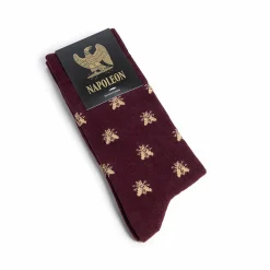 Boutiques de musées Chaussettes-Chaussettes Napoléon Abeilles d'or - Maison Broussaud