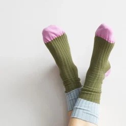 Boutiques de musées Chaussettes Olive