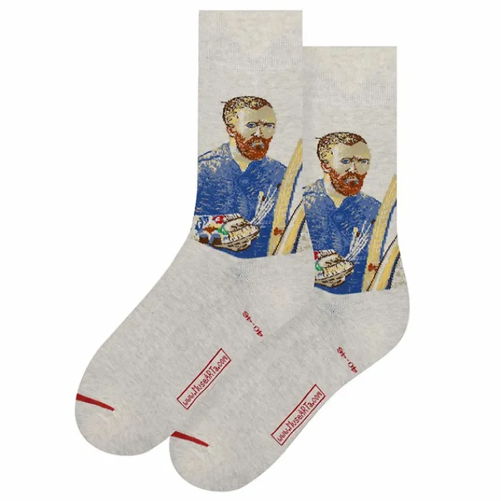 Boutiques de musées Chaussettes-Chaussettes Vincent van Gogh - Autoportrait