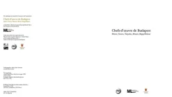 Sale Boutiques de musées Chefs-d'œuvre de Budapest