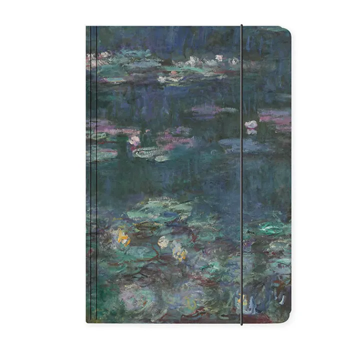 Boutiques de musées Chemises Et Sous-Chemises-Chemise à élastique Claude Monet - Nymphéas, Reflets verts - A4