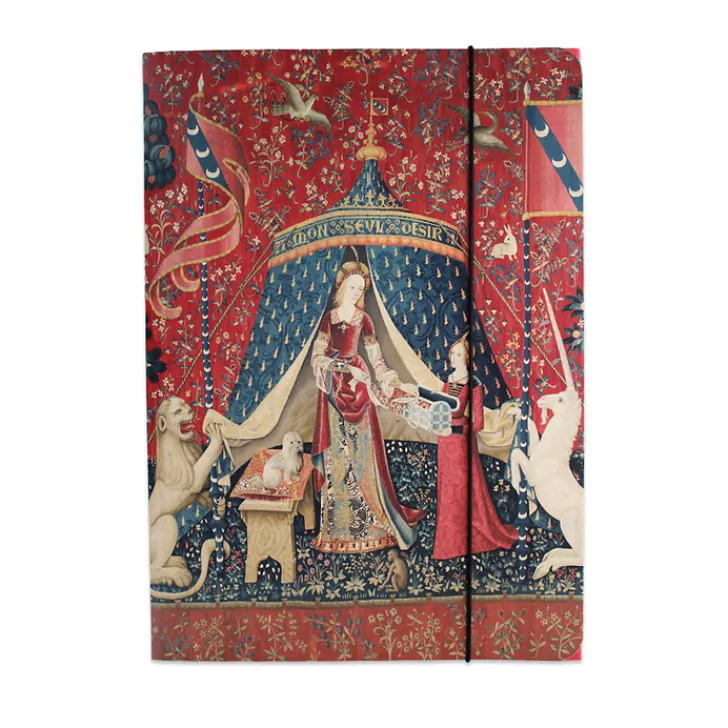 Boutiques de musées Chemises Et Sous-Chemises-Chemise à élastique La Dame à la Licorne - À mon seul désir - A4