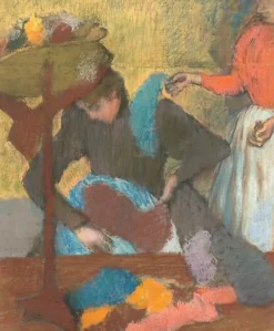 Boutiques de musées Panneaux Aluminium|Toiles Encadrées-Chez la modiste (panneaux aluminium)