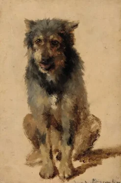 Boutiques de musées Panneaux Aluminium|Toiles Encadrées-Chien (panneaux aluminium)