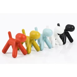 Enfant Boutiques de musées Décoration Chambre D'Enfant|Design-Chien Puppy - Noir modèle XS