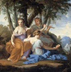 Boutiques de musées Clio, Euterpe et Thalie (toiles encadrées)